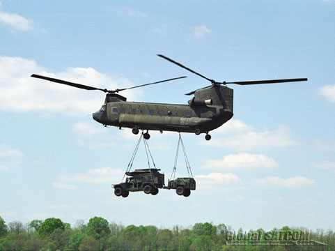 Helicopter Lift with Trailer
